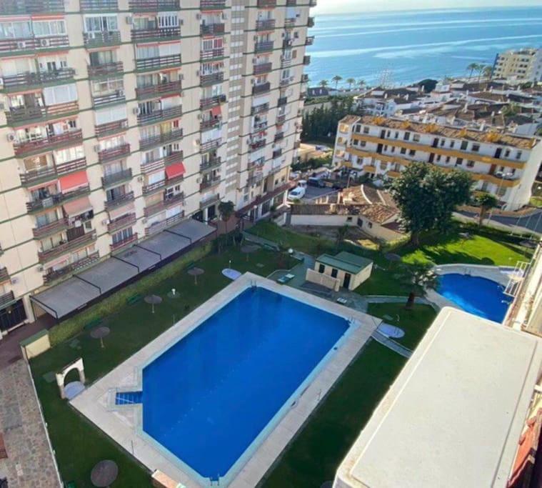 Estudio Con Vista Al Mar A 200 Mts De La Playa Benalmádena Eksteriør billede